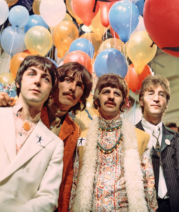 Mandatory Credit: Photo by David Magnus/REX/Shutterstock (20092h)The Beatles - Paul McCartney, George Harrison, Ringo Starr and John LennonVarious - 1967