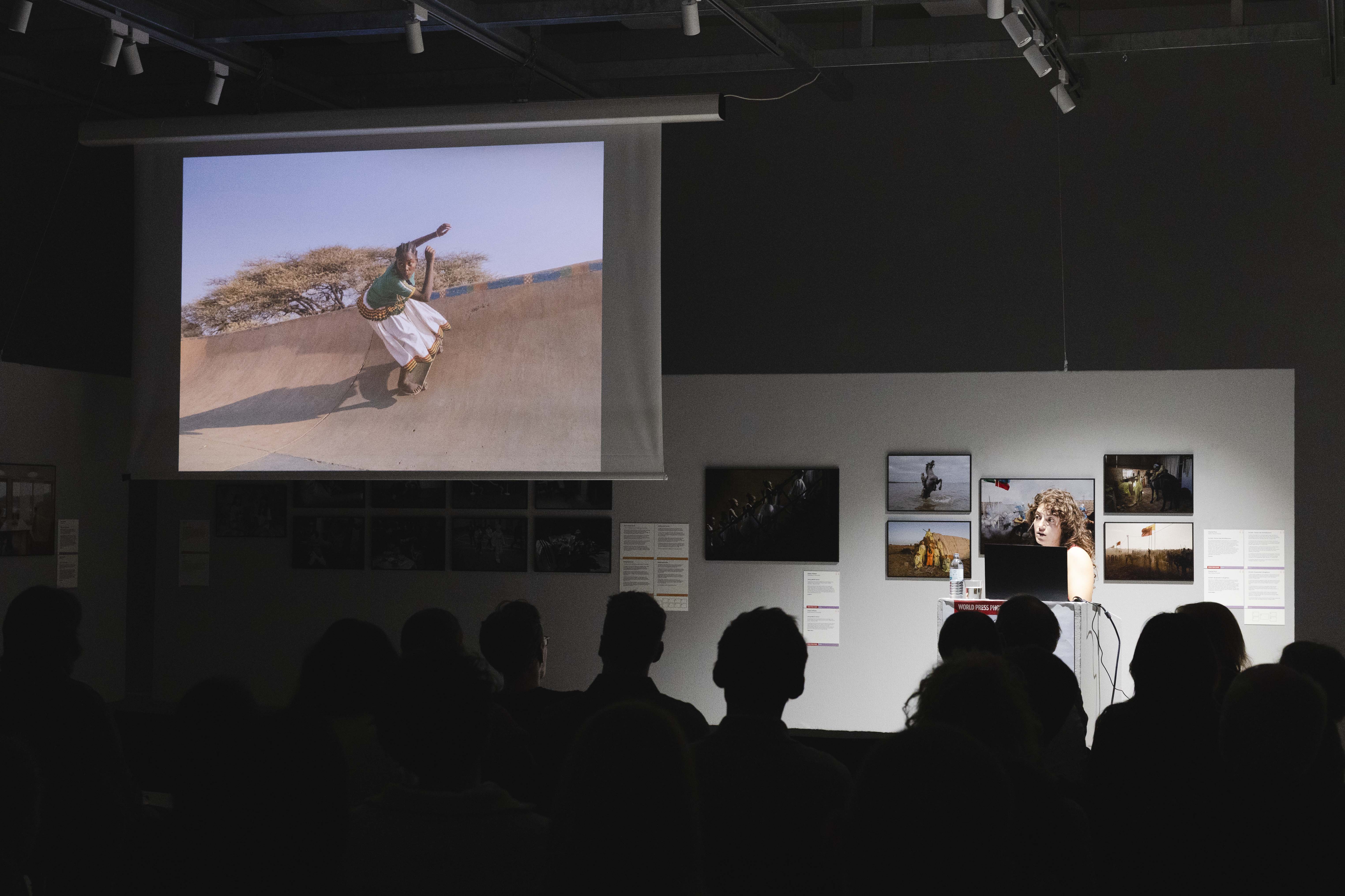 Chantal Pinzi Talk at Photomuseum WestLicht shot by Lucas Tuan-Anh Nguyen