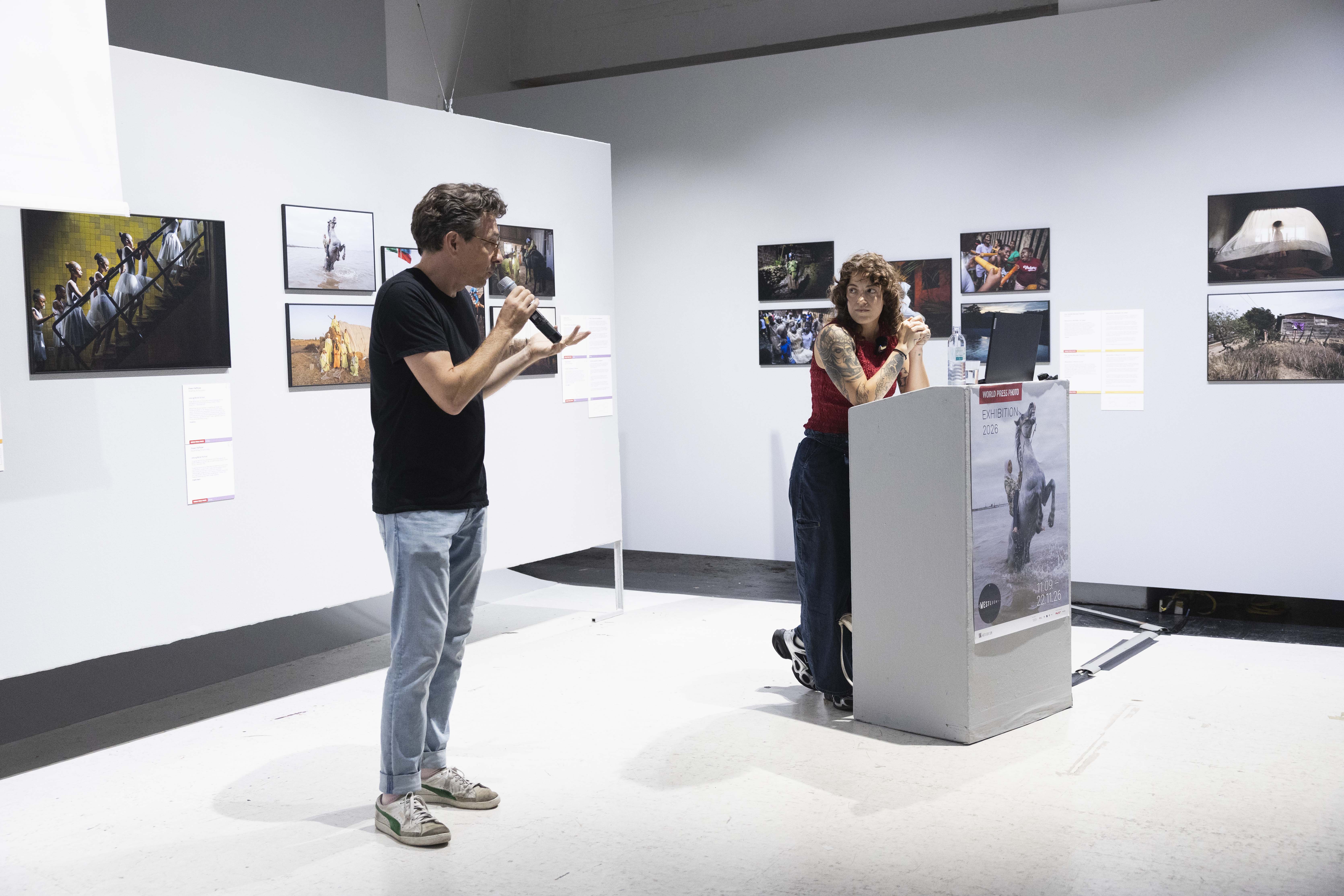Chantal Pinzi Talk at Photomuseum WestLicht shot by Lucas Tuan-Anh Nguyen